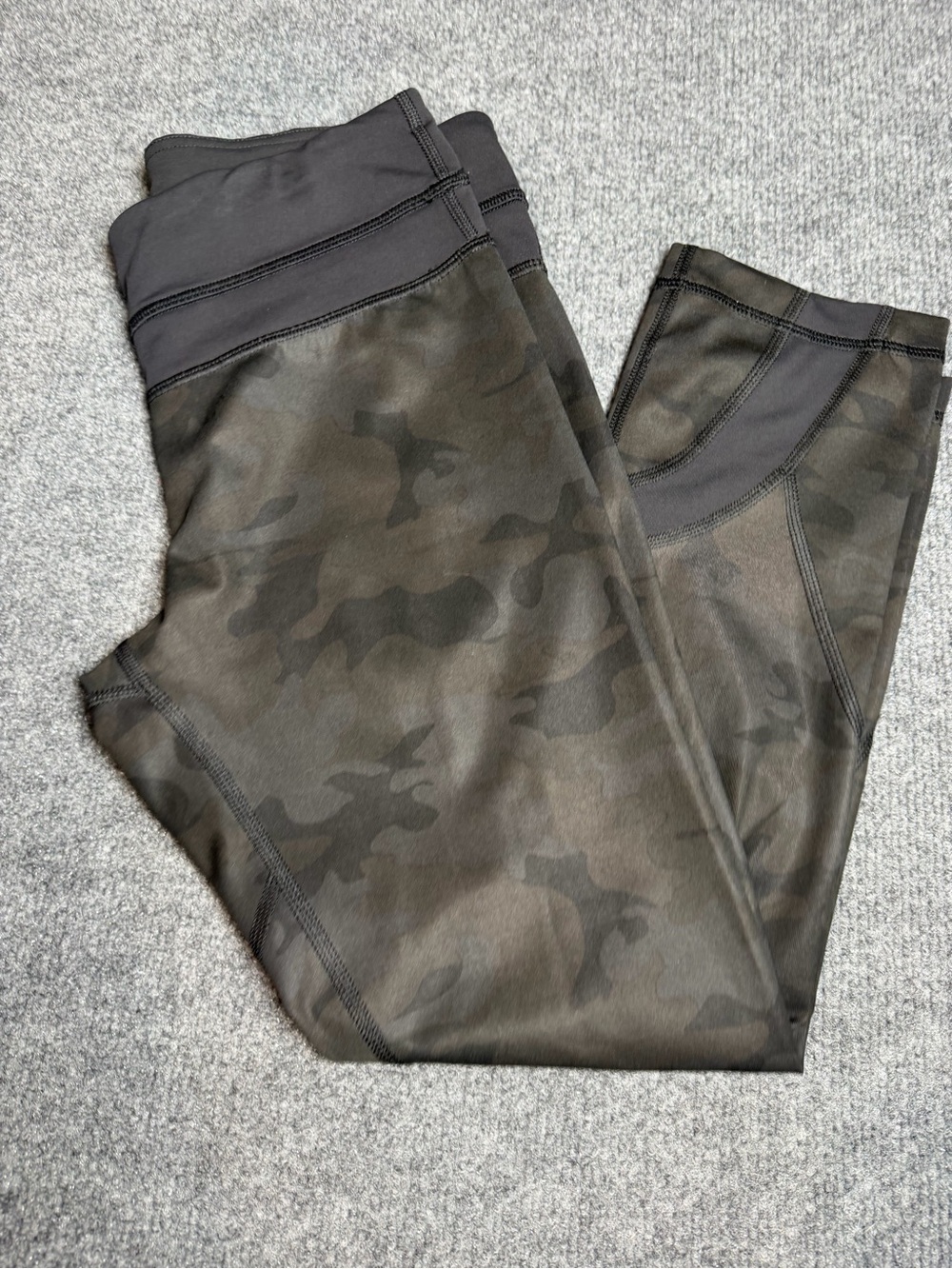 lululemon athletica Olive Green Camo High-Rise Leggings
